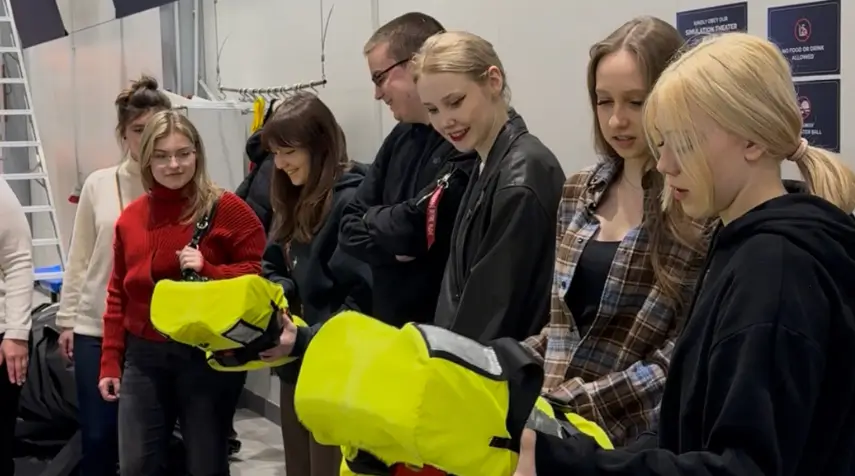 Ekskursija Novikontas Jūras koledžā